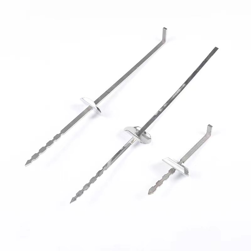 Quick Card Insulation Nail and Refractory Fastening System
